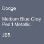 Preview: Dodge, Medium Blue Gray Pearl Metallic, JB5.